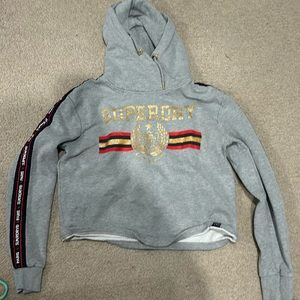 Super Dry cropped sweatshirt